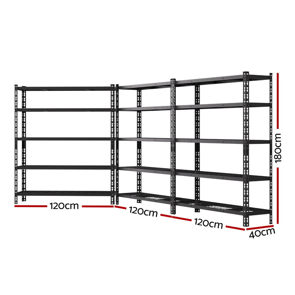3 x 1.8M Giantz Garage Shelving Warehouse Rack-1
