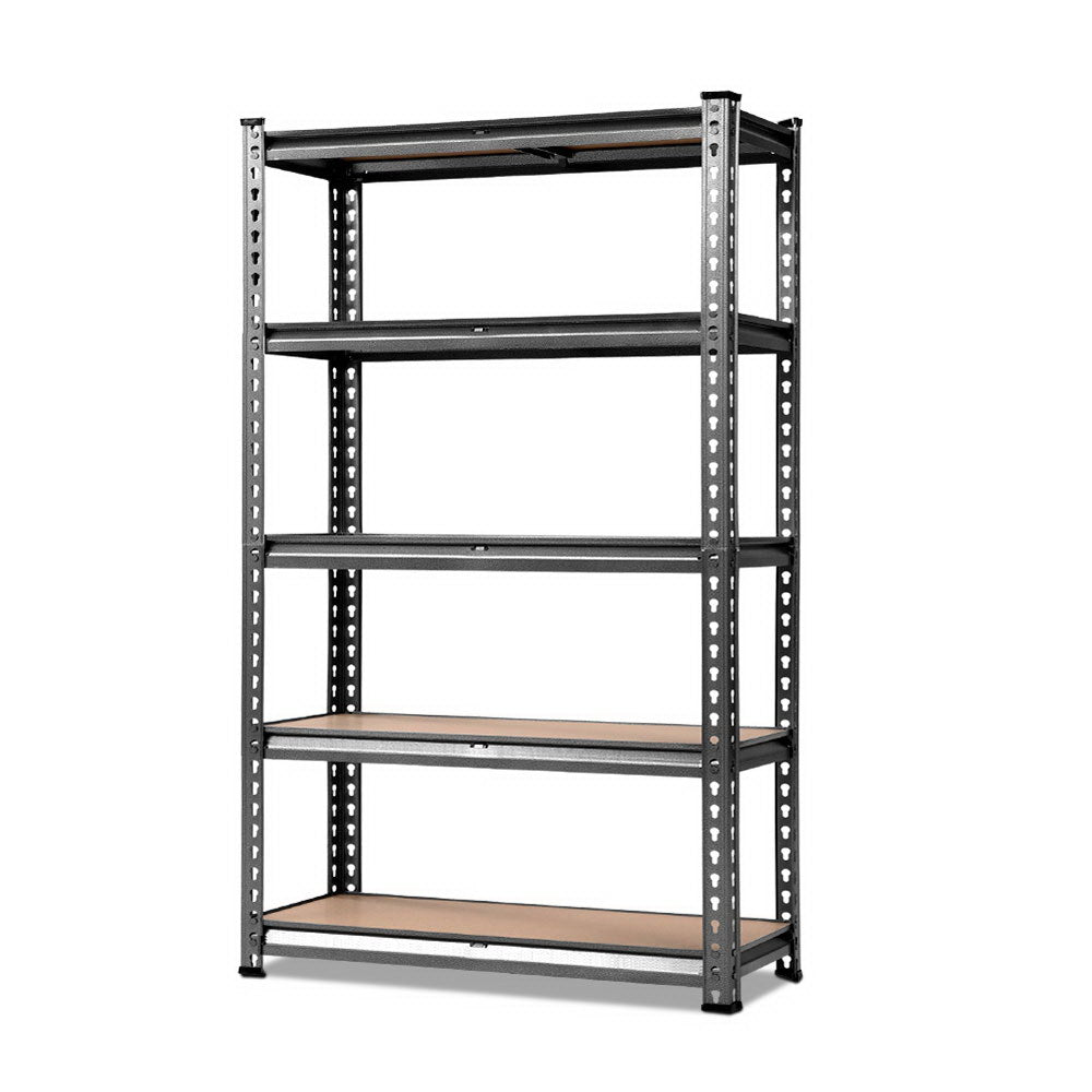 Giantz 1.5M Garage Shelving Warehouse Rack Pallet Racking Storage Shelf Charcoal-0