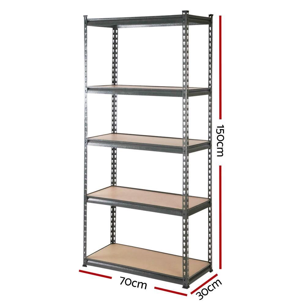 Giantz 6X1.5M Garage Shelving Warehouse Rack Pallet Racking Storage Shelves-1