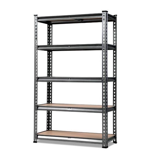 Giantz 1.8M Garage Shelving Warehouse Rack Pallet Racking Storage Shelf Charcoal-0