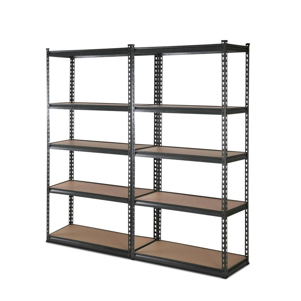 Giantz 2x1.8M Garage Shelving Warehouse Rack Pallet Racking Storage Charcoal-0