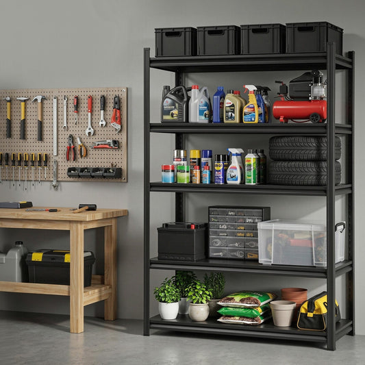 Giantz Garage Shelving 1.8X1.2m Warehouse Rack Storage Shelves Workshop Racks Steel-0