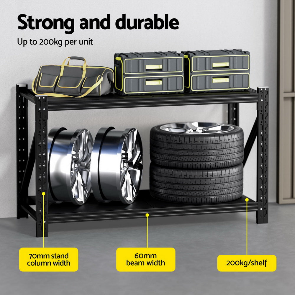 Giantz 1.5Mx0.9M Warehouse Shelving Garage Rack-3