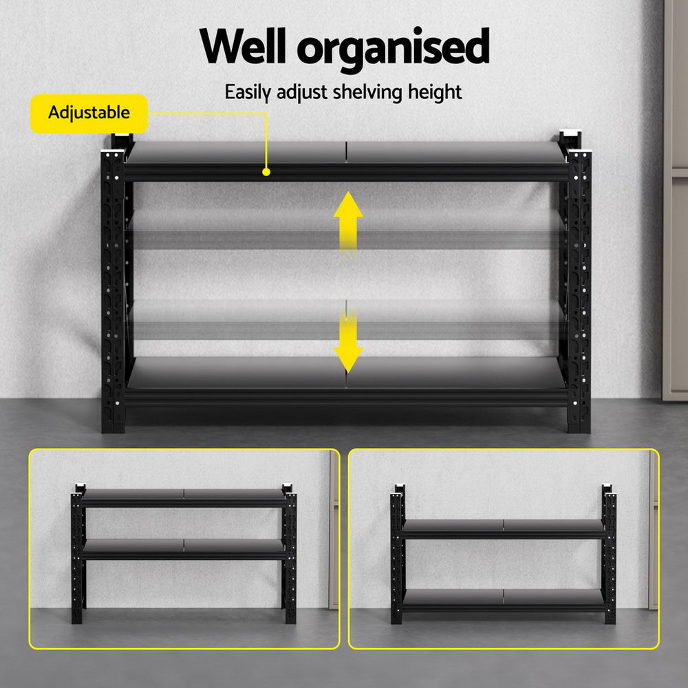 Giantz 1.5Mx0.9M Warehouse Shelving Garage Rack-4