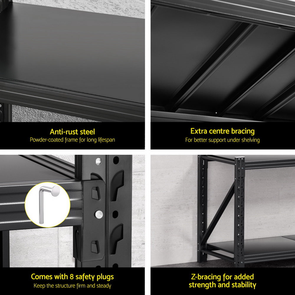 Giantz 1.5Mx0.9M Warehouse Shelving Garage Rack-5