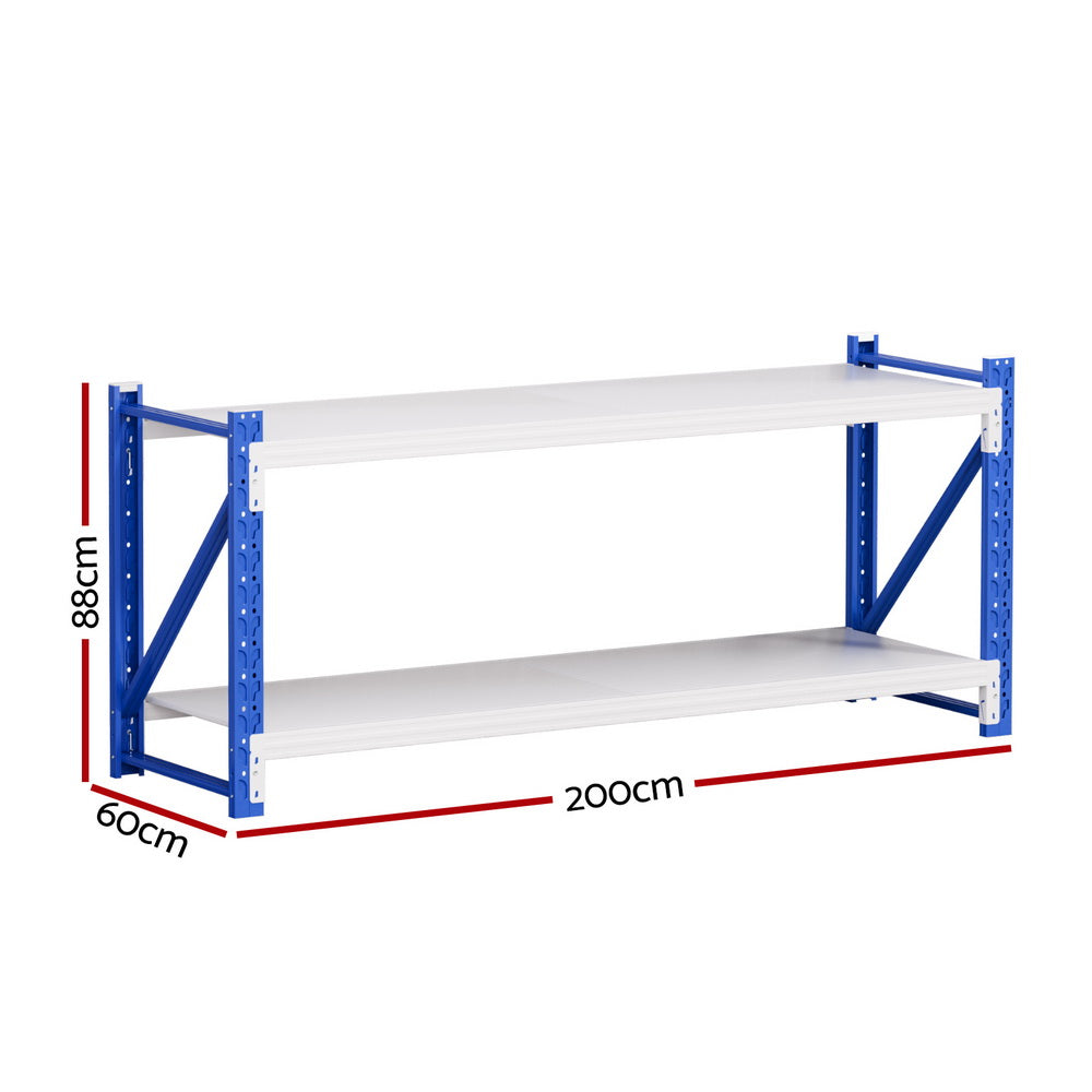 Giantz 2Mx0.9M Warehouse Shelving Garage Rack-1
