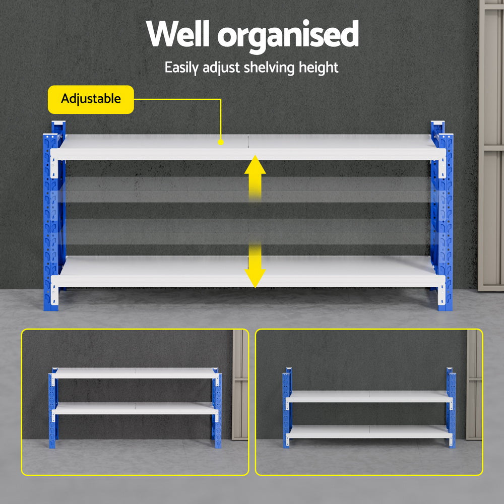 Giantz 2Mx0.9M Warehouse Shelving Garage Rack-4