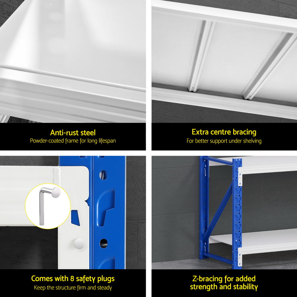 Giantz 2Mx0.9M Warehouse Shelving Garage Rack-5