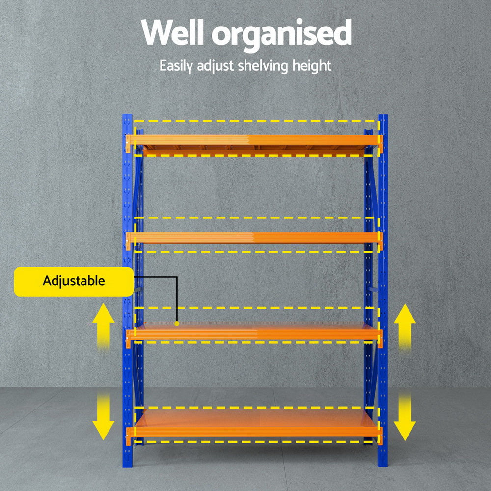 Giantz 2Mx1.5M Warehouse Shelving Garage Rack-4