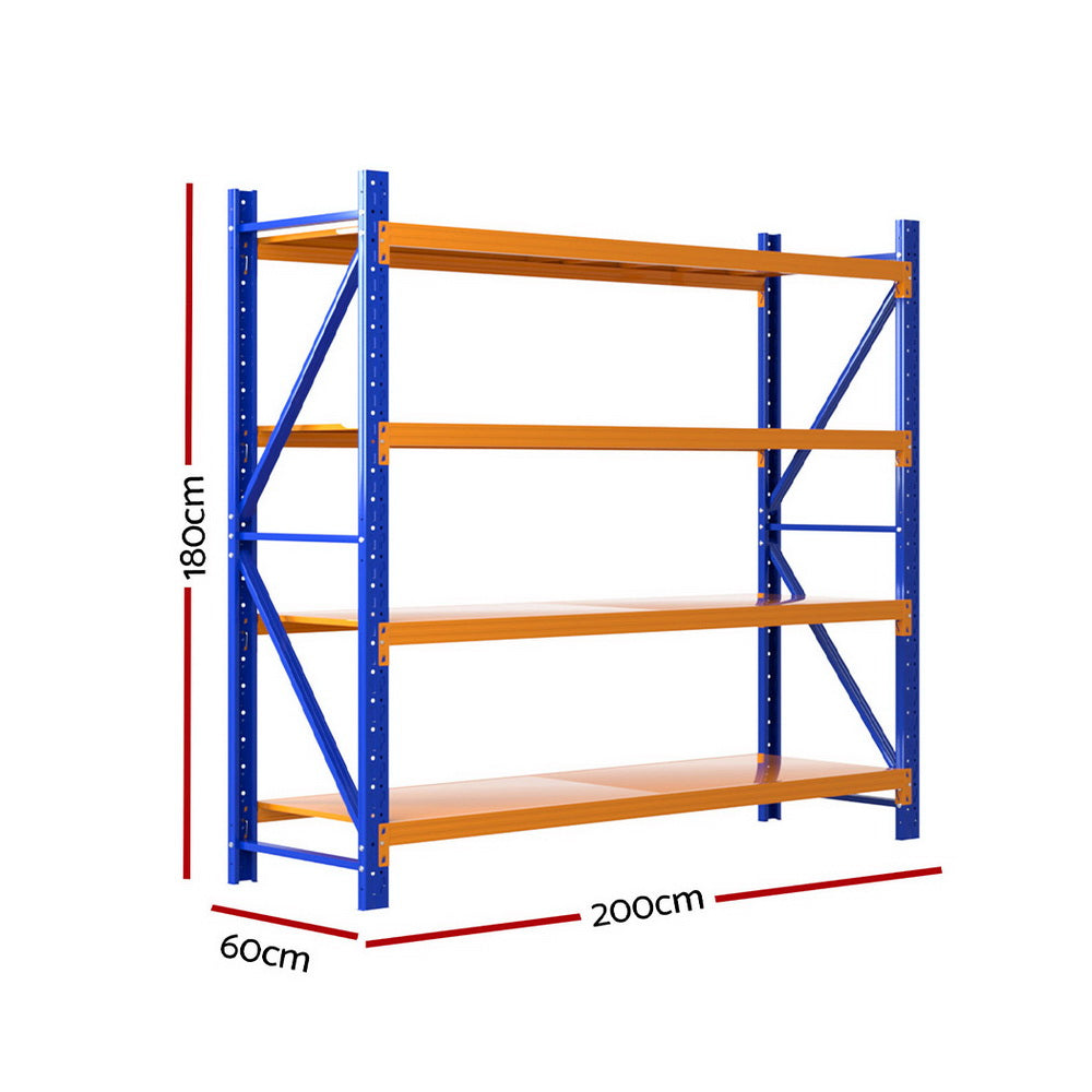 Giantz 2Mx1.8M Warehouse Shelving Garage Rack-1