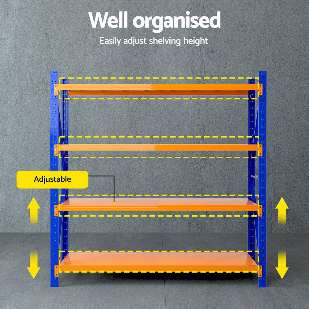 Giantz 2Mx1.8M Warehouse Shelving Garage Rack-4