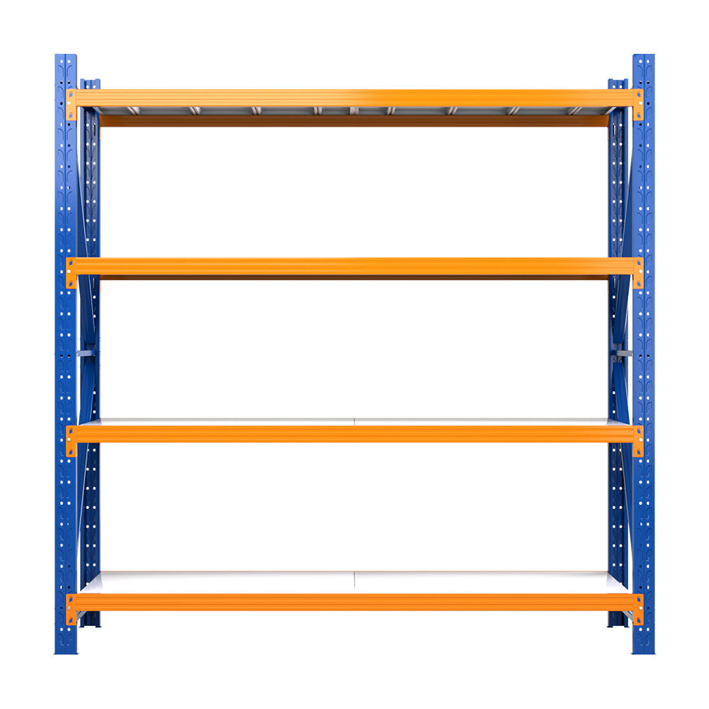 Giantz 2Mx2M Garage Shelving Warehouse Rack Pallet Racking Storage Shelf Blue-2