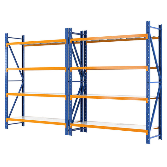 Giantz 4Mx2.4M Garage Shelving Warehouse Rack-0