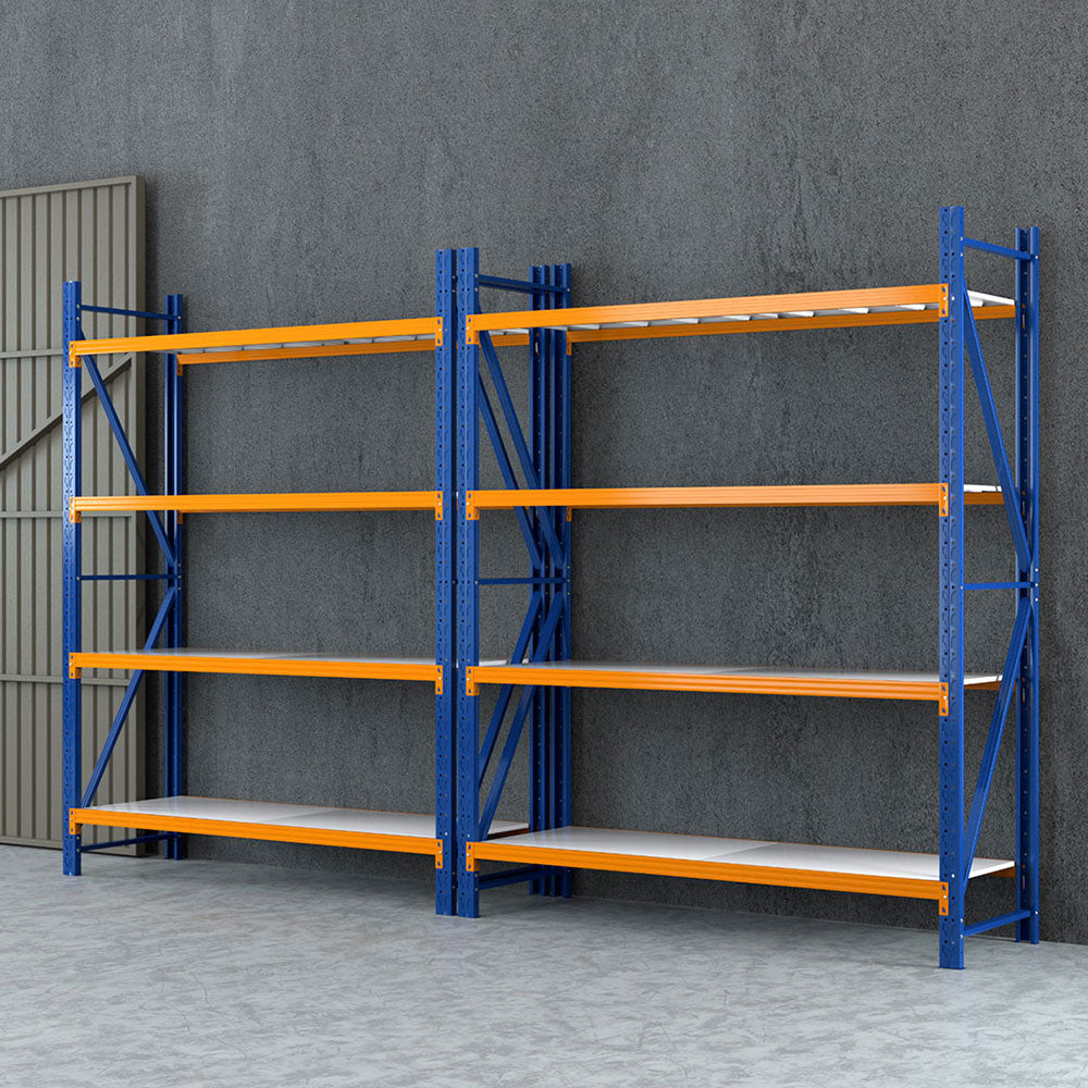 Giantz 4Mx2.4M Garage Shelving Warehouse Rack-6