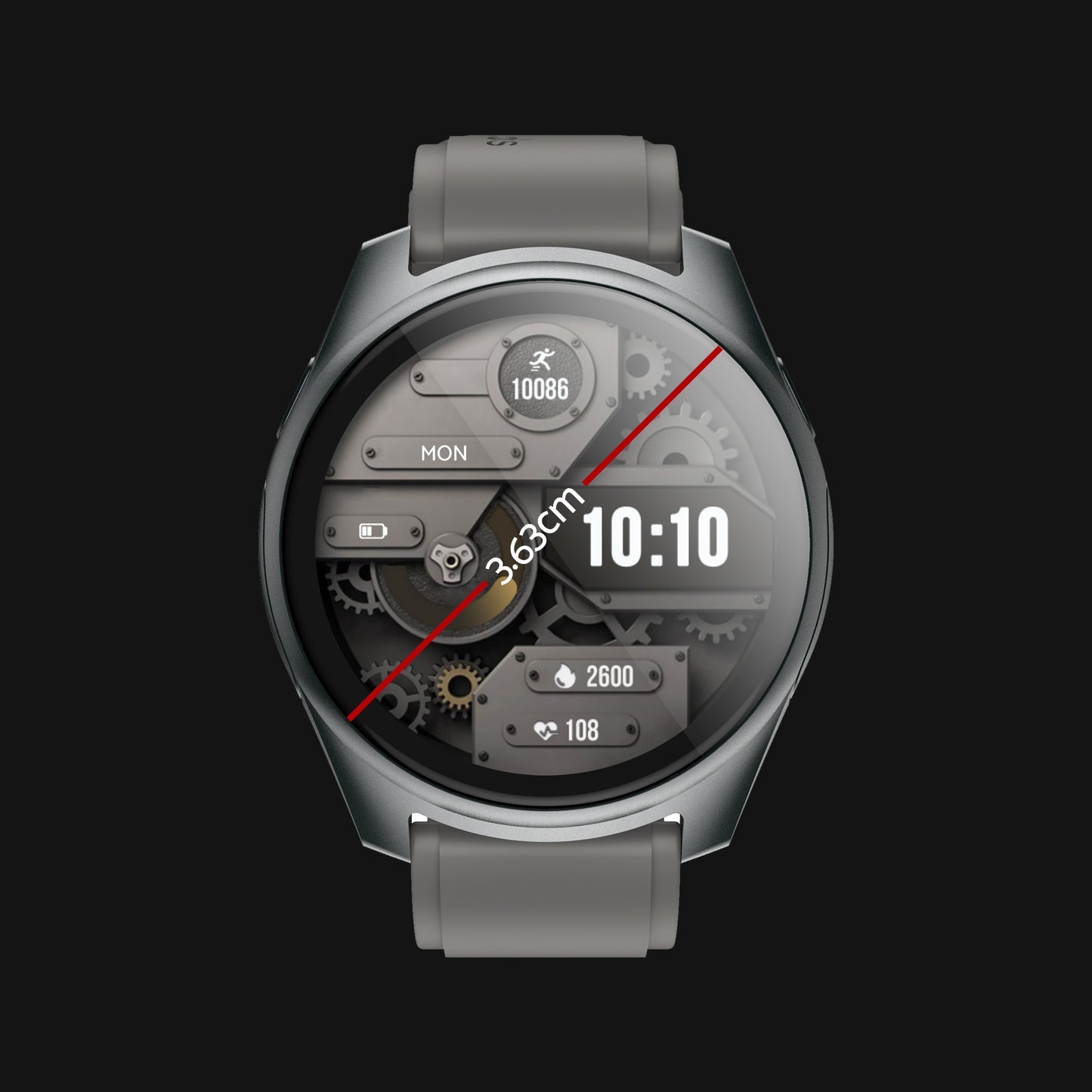 Aipower Smart Watch with Earbuds Pop-Up Headphones 4G Music Fitness Tracker W28 Pro