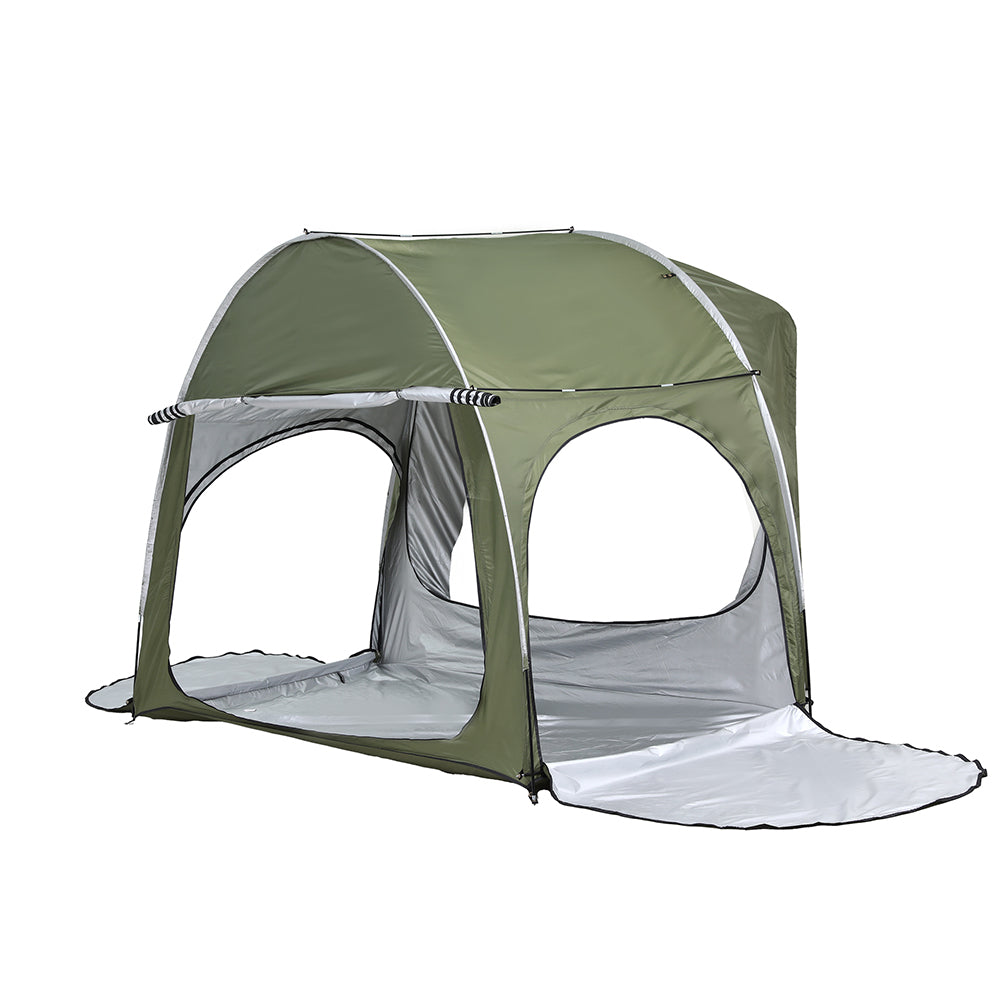Weisshorn Camping Tent Car SUV Rear Hatchback Tents Canopy Portable Outdoor Family green-1