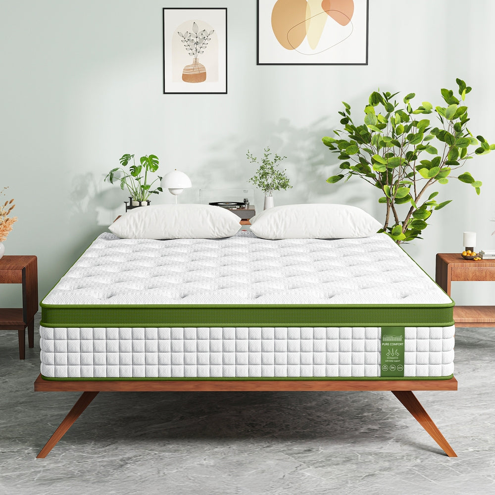 BedStory Single Mattress 30cm Medium Firm - Hybrid Mattress for Pressure Relief & Motion Isolation-0
