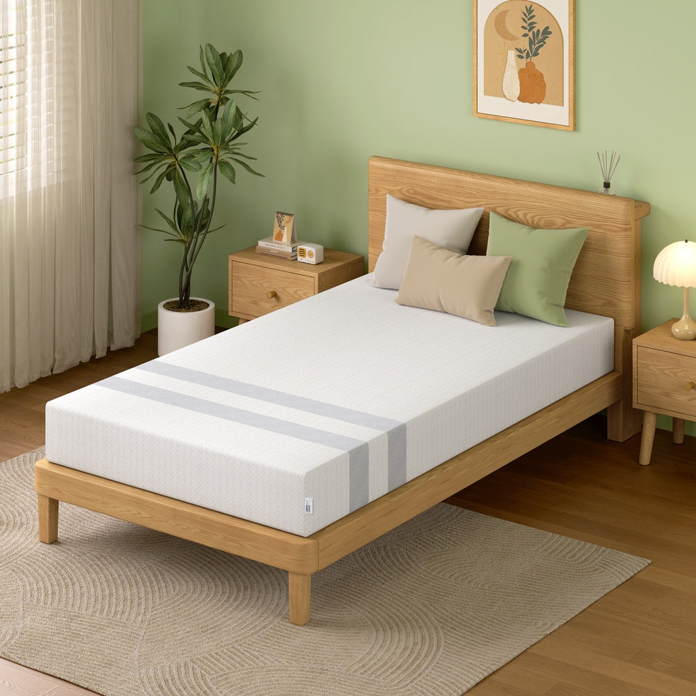 BedStory Single Memory Foam Mattress 20cm Cooling Gel Foam Mattress in a Box Medium Soft Feel-0