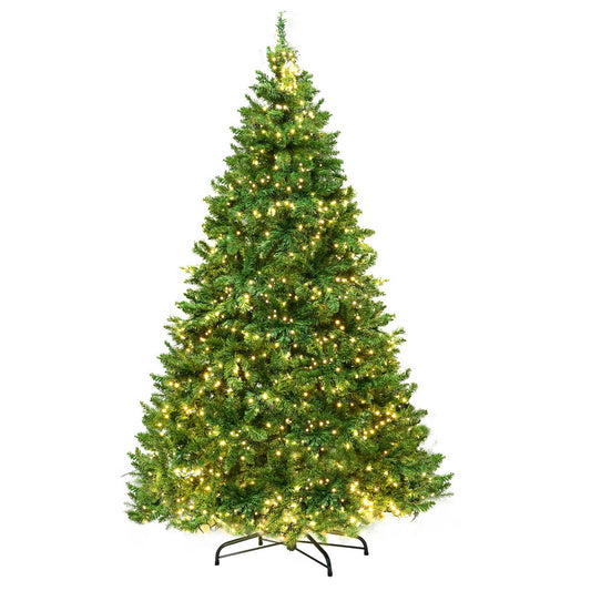 Jingle Jollys Christmas Tree 2.1m Xmas Tree Decorations 1134 LEDs-0