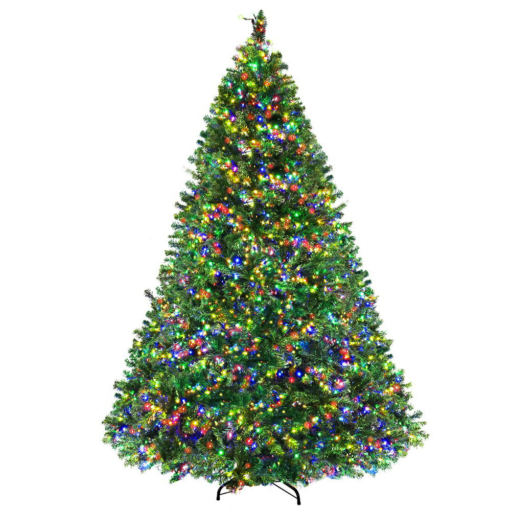 Jingle Jollys Christmas Tree 2.1m Xmas Tree Decor 2800 LED Lights 8 Modes-2