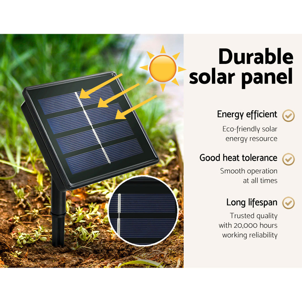 2.1M Christmas Tree 600 LED Solar Jingle Jollys-3