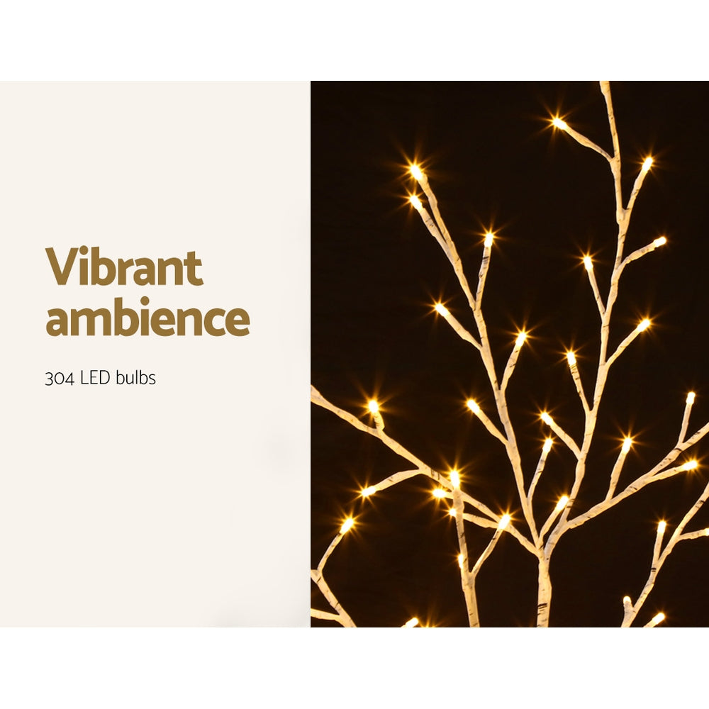 1.5M Christmas Tree 304 LED Jingle Jollys-5