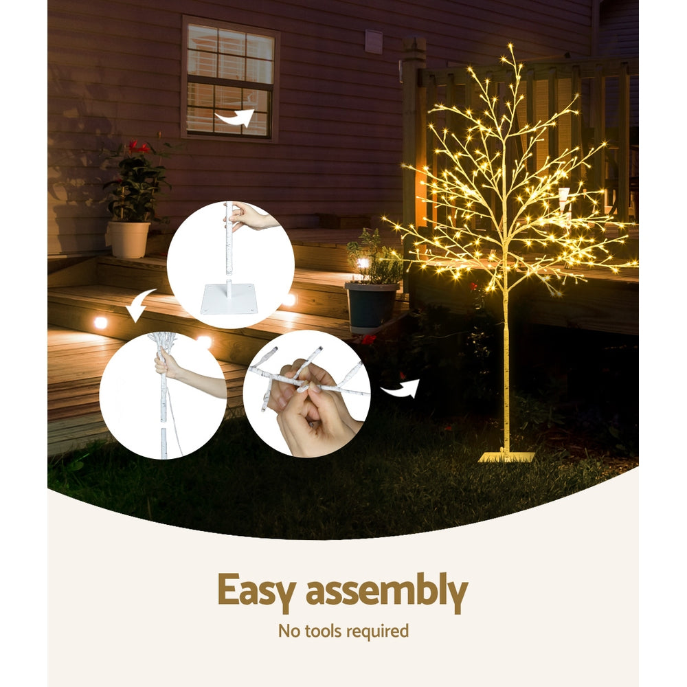 1.5M Christmas Tree 304 LED Jingle Jollys-6
