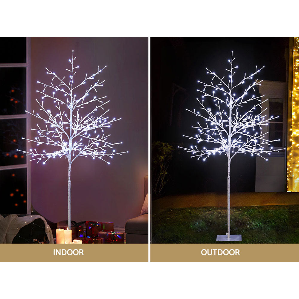 1.5M Christmas Tree 304 LED Solar Jingle Jollys-5