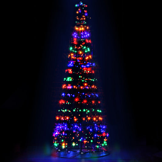 3.6M Christmas Tree 400 LED Solar Jingle Jollys-0