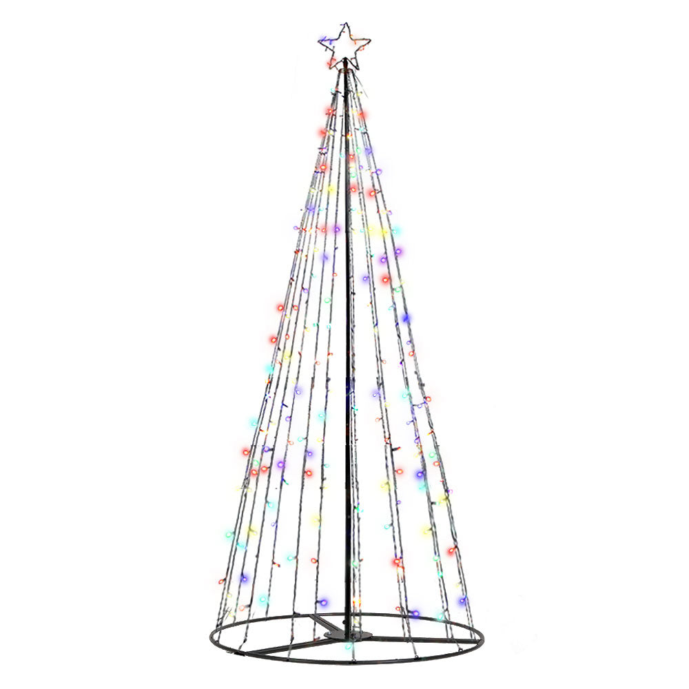 3.6M Christmas Tree 400 LED Solar Jingle Jollys-2