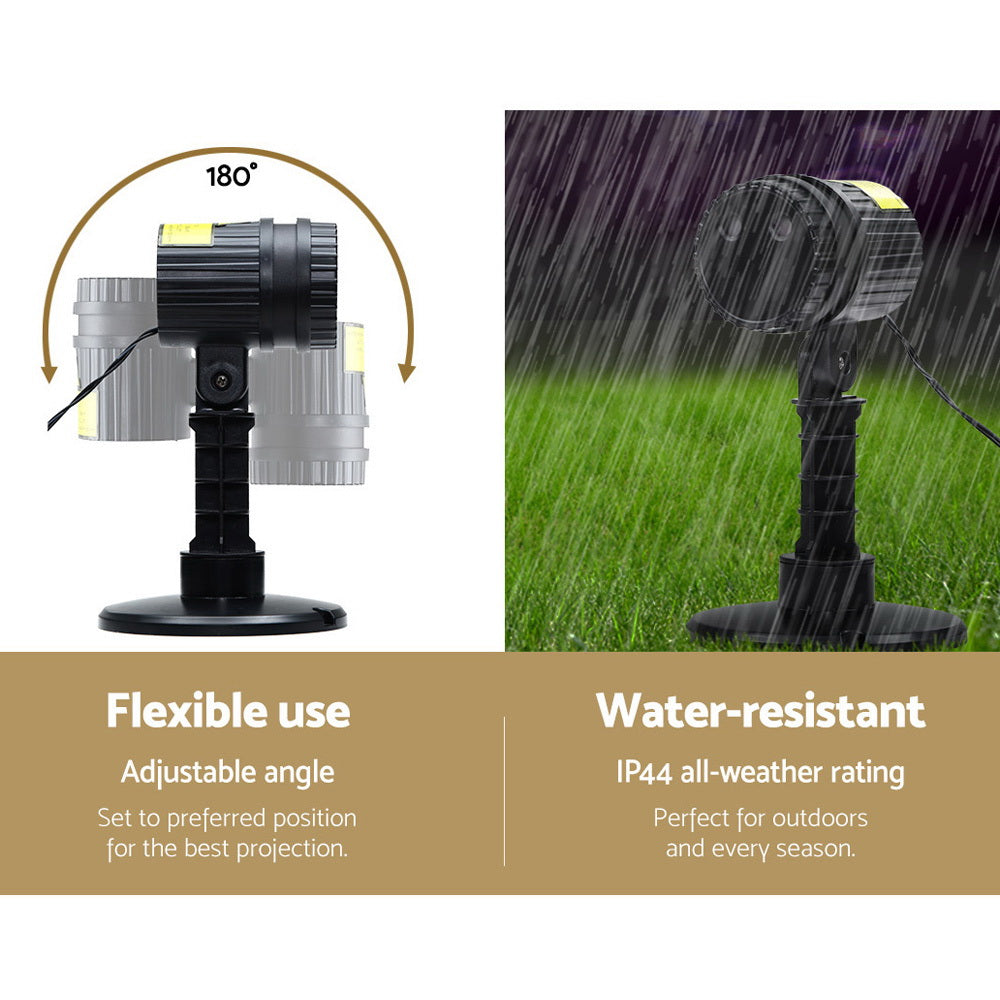 1X Projector Light Christmas Lights Laser Outdoor Decorations Jingle Jollys-4