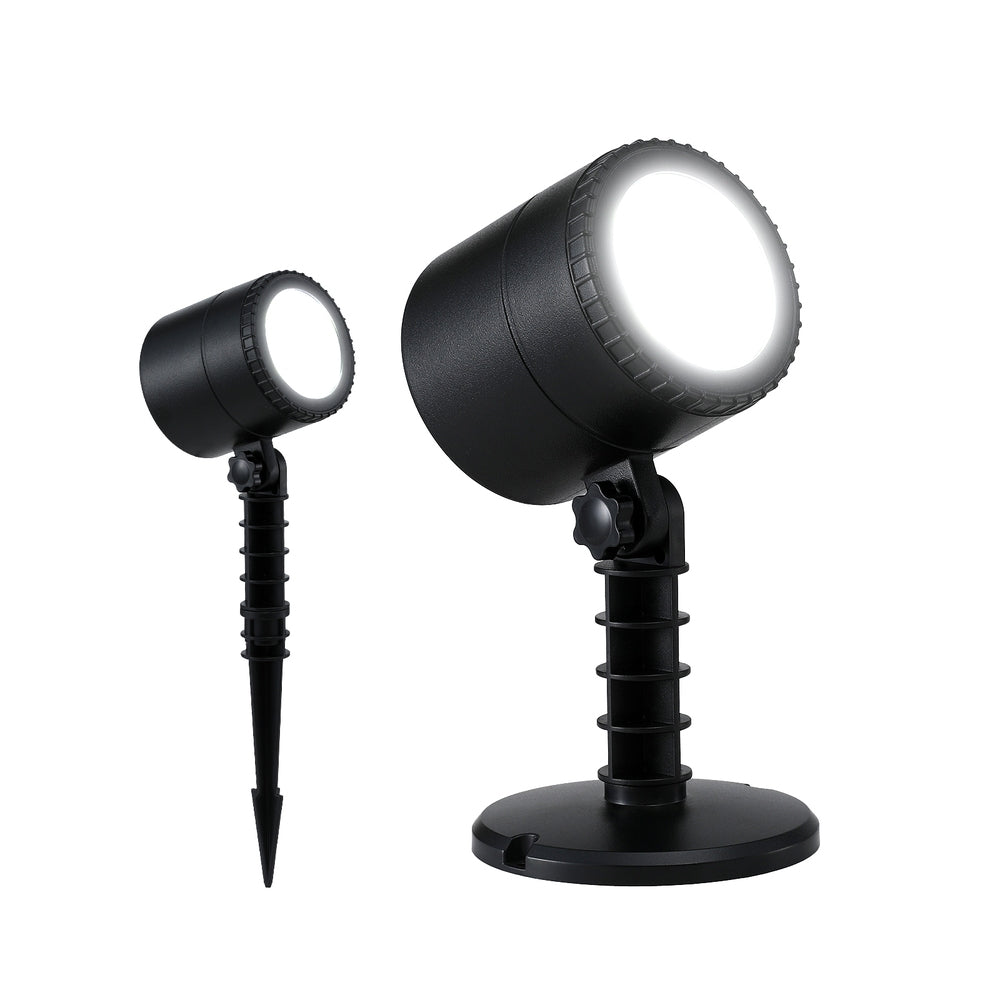 Jingle Jollys Christmas Lights Laser Light Snowflake Projector Indoor Outdoor-0