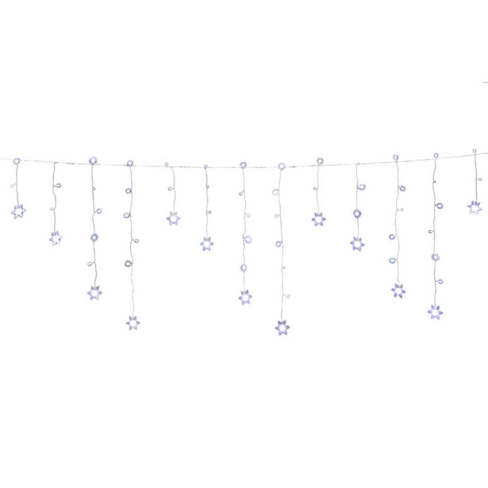 160 LED 6M Christmas Lights Icicle Light Solar Cold Jingle Jollys-0