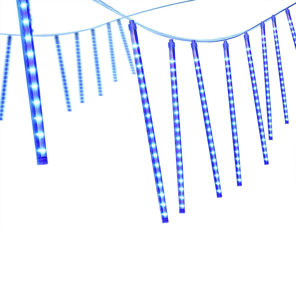 288 LED 7M Christmas Lights Icicle Light Falling Metor Jingle Jollys-0