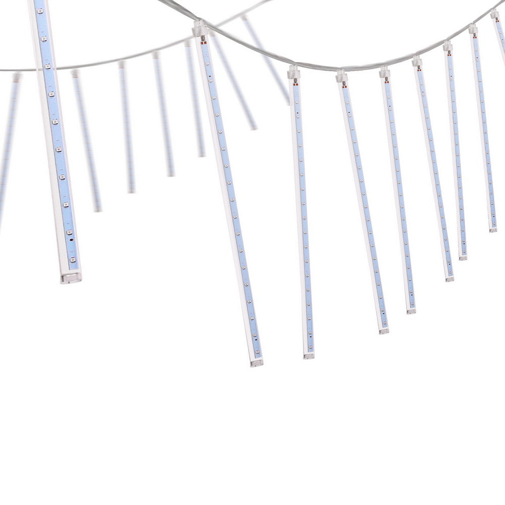 288 LED 7M Christmas Lights Icicle Light Falling Metor Jingle Jollys-2