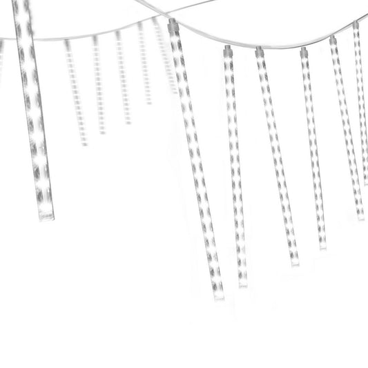 Jingle Jollys 7M Christmas Lights Shower Light 288 LED Icicle Falling Metor-0