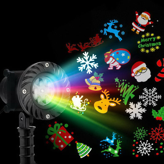 1X Projector Light Christmas Lights Laser Outdoor Decorations Jingle Jollys-0
