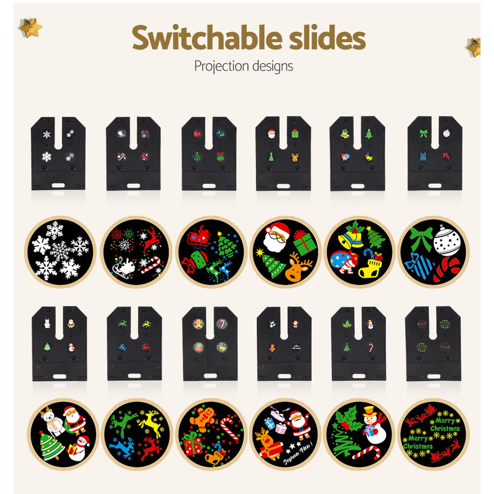 1X Projector Light Christmas Lights Laser Outdoor Decorations Jingle Jollys-2