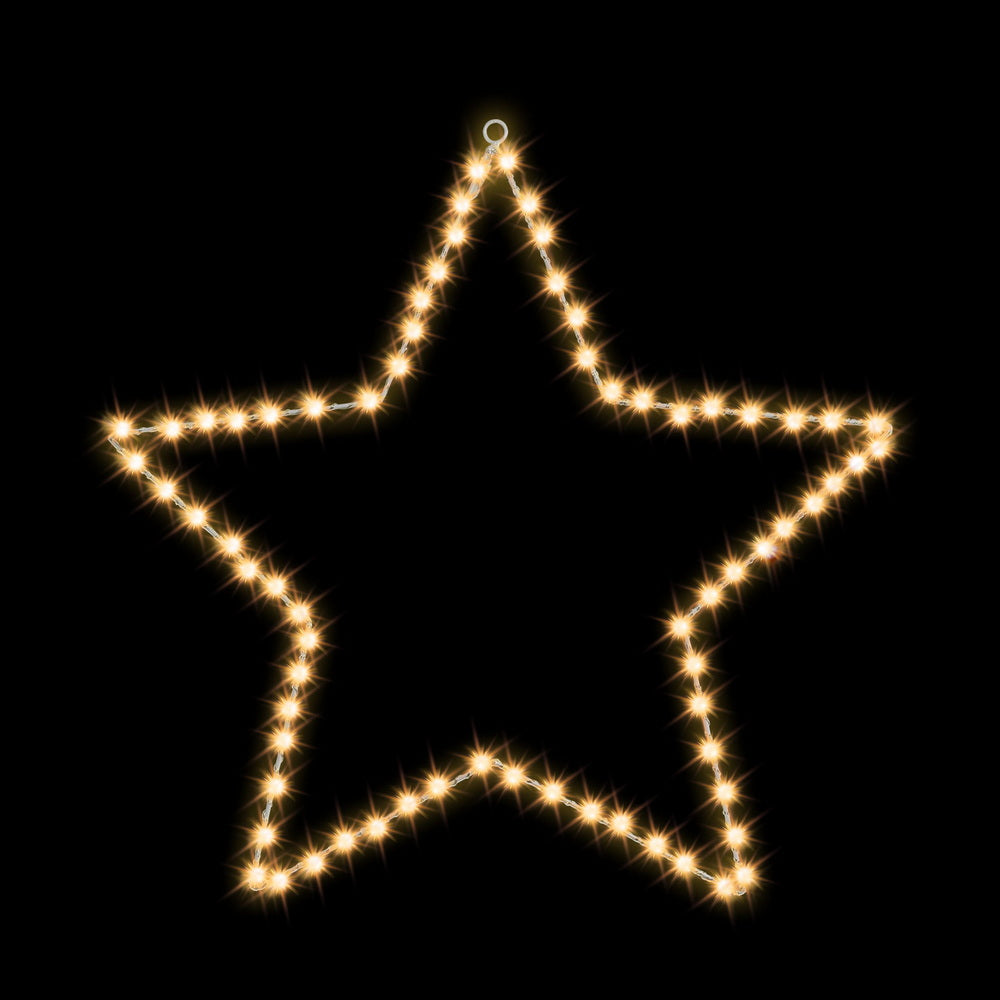Jingle Jollys Christmas Lights 50cm Star 70 LED Xmas Decorations-2