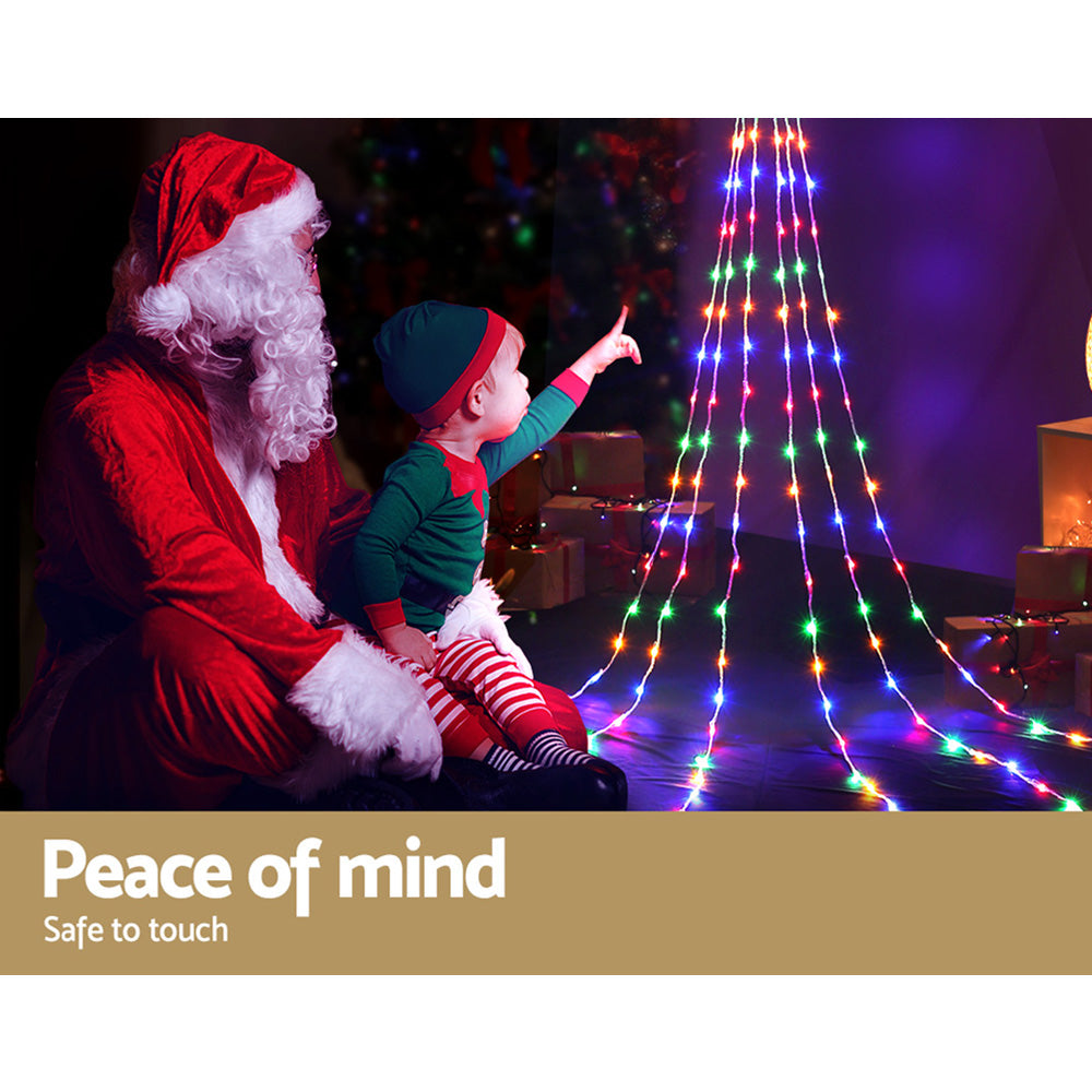 320 LED 5M Christmas Lights Solar String Fairy Light Jingle Jollys-5