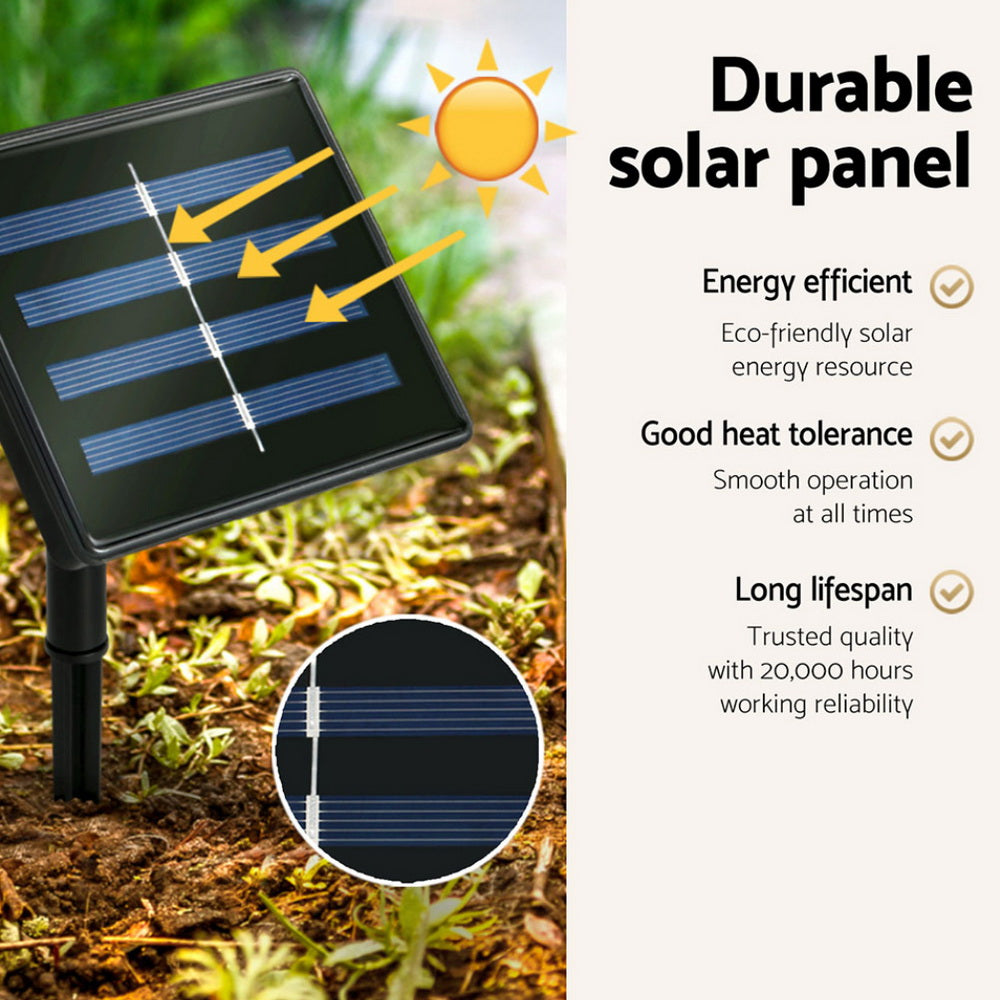 2Mx3M Christmas Lights Net String Light Decorations Warm 504 LED Jingle Jollys-5