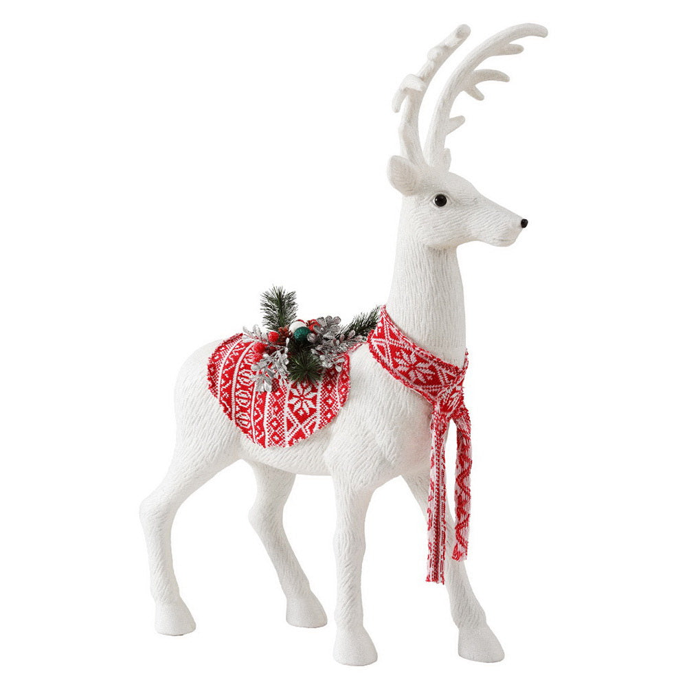 Jingle Jollys Christmas Reindeer 80cm Glitter Deer Ornaments Party Decorations-2