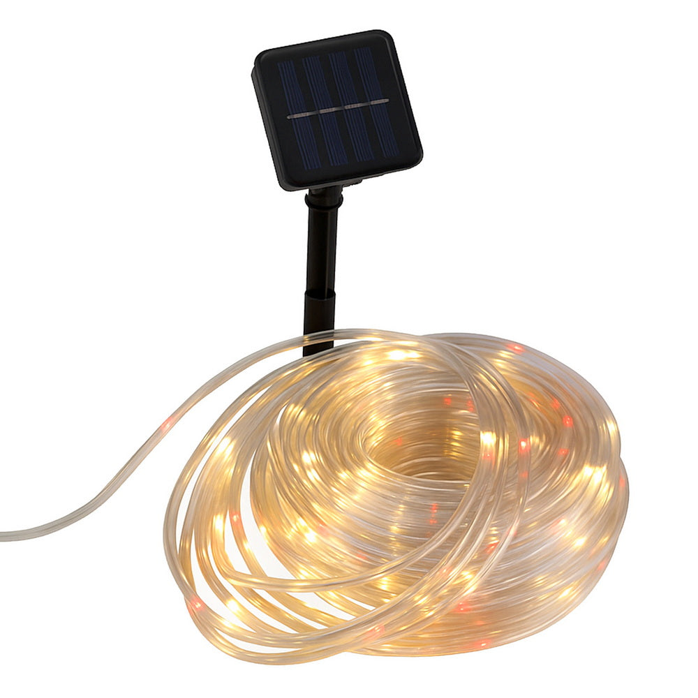 Jingle Jollys 30M Christmas Lights String Rope Light Decoration 300 LED Colorful-0