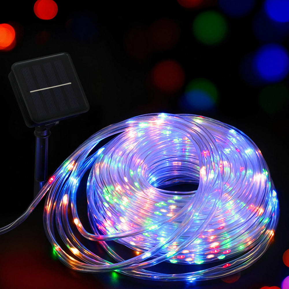 Jingle Jollys 30M Christmas Lights String Rope Light Decoration 300 LED Colorful-5