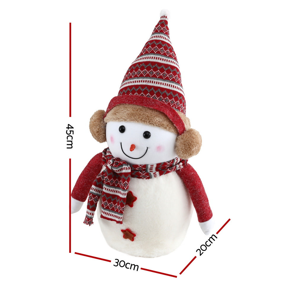 Jingle Jollys Christmas Snowman Handicraft Ornaments Party Decorations 45cm-1