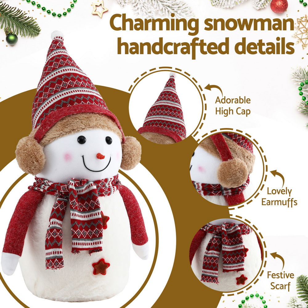 Jingle Jollys Christmas Snowman Handicraft Ornaments Party Decorations 45cm-4