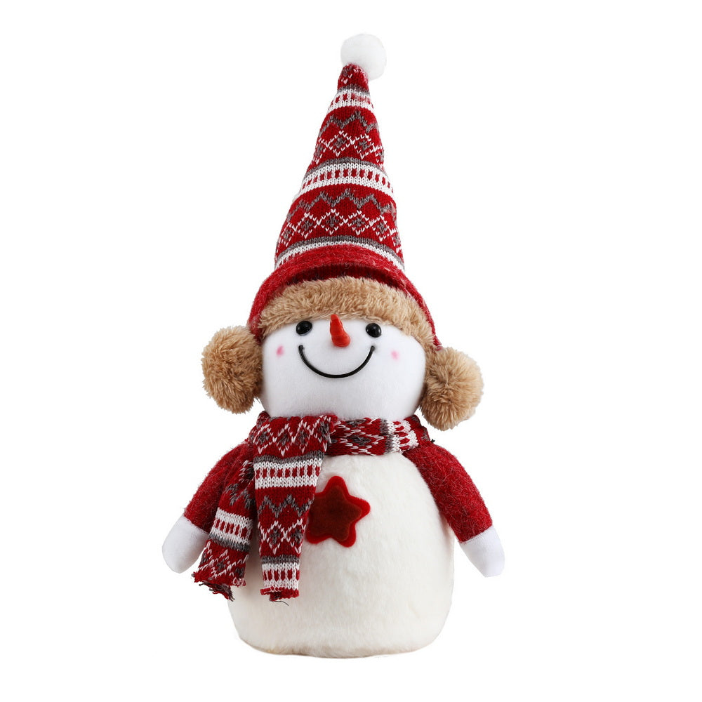 Jingle Jollys Christmas Snowman Handicraft Ornaments Party Decorations 35cm-2