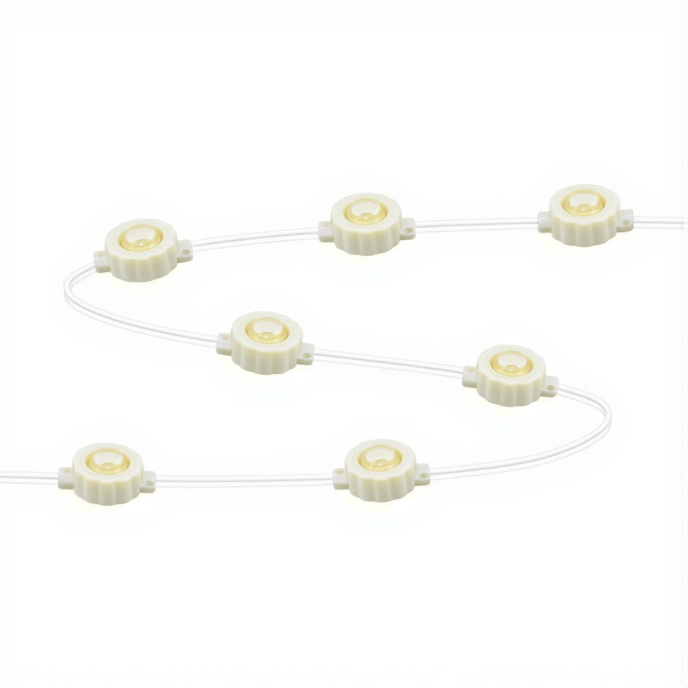 Jingle Jollys 15M Christmas Lights Permanent String Eaves Light 36 LED Decoration-0