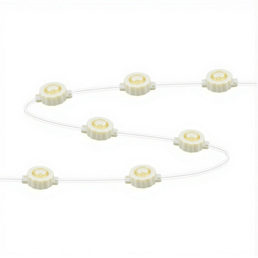 Jingle Jollys 15M Christmas Lights Permanent String Eaves Light 36 LED Decoration-0