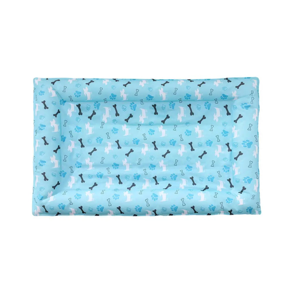 i.Pet Pet Cooling Mat Gel Dog Cat Self-cool Puppy Pad Large Bed Summer Blue-2